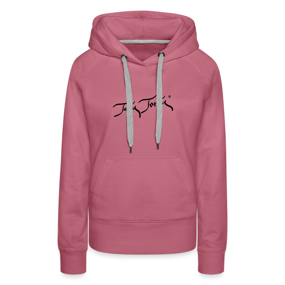 11.09.23 Taijn Torijn - "2 Surfing Girls - O´ahu Hawaii" - DAMEN Premium Hoodie - Malve