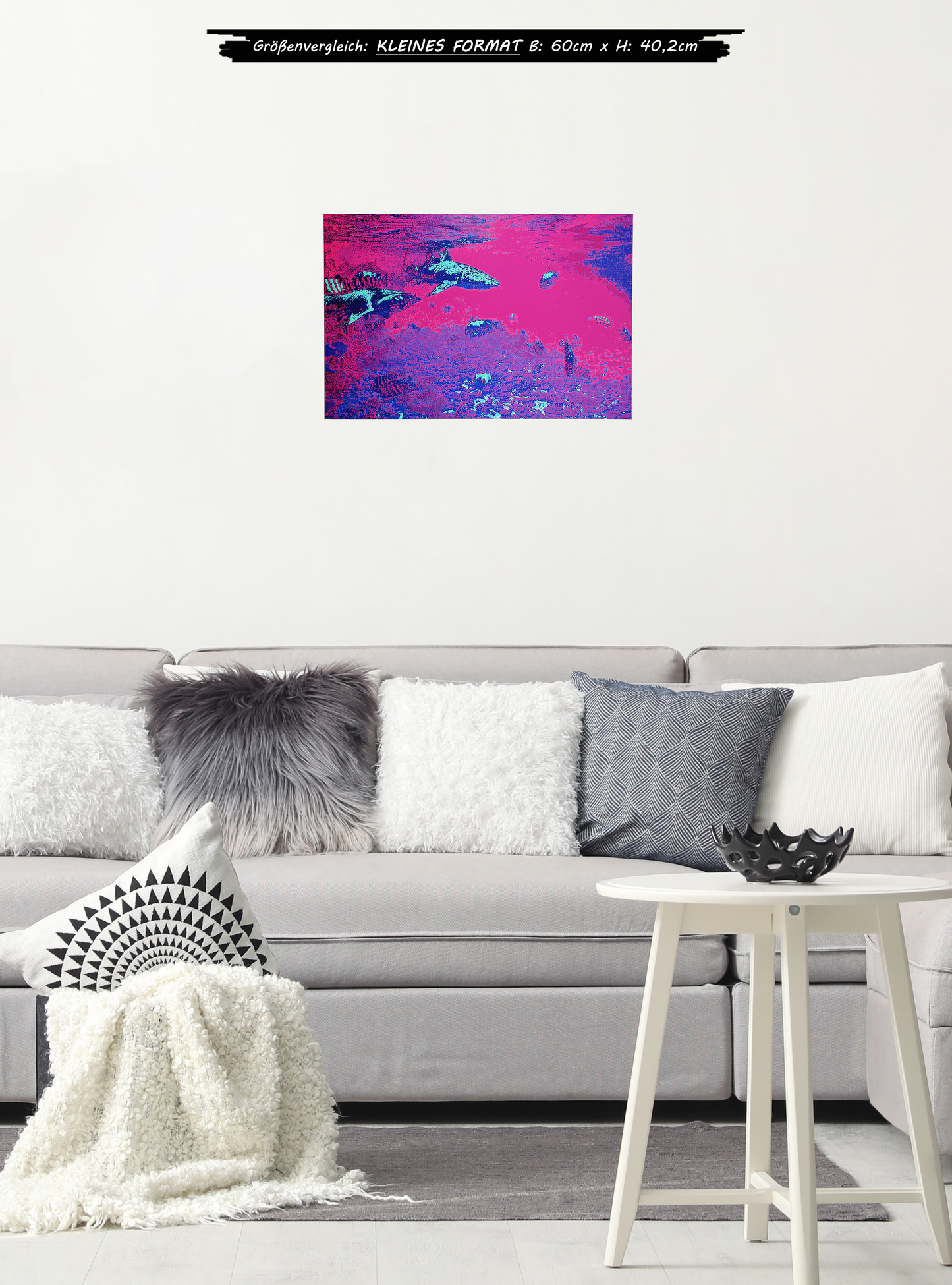 "Blacktip Reef Sharks - Bora Bora" - - - OPEN EDITION - - - Canvas