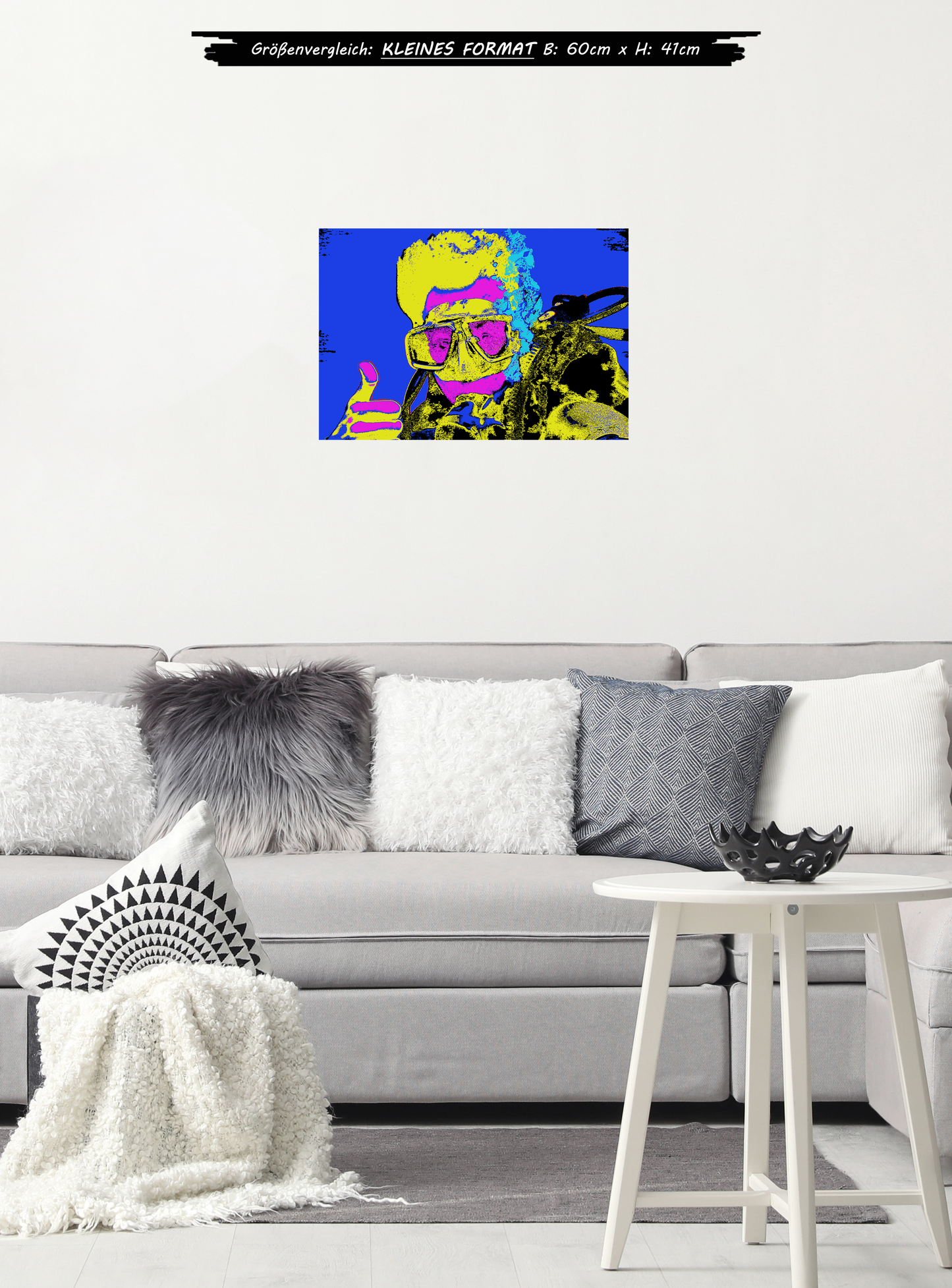"Diver's OK - Bora Bora" - - - OPEN EDITION - - - Canvas
