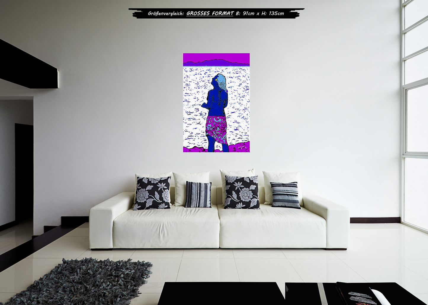 "Polynesian Woman - Bora Bora" - - - OPEN EDITION - - - Canvas