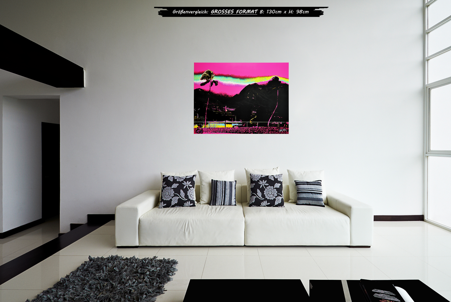 "Misty Mountain Beach House - Maui" --- OPEN EDITION --- Canvas