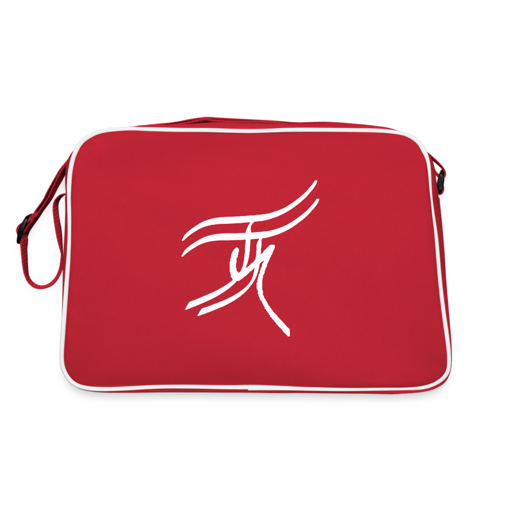 03.11.23 - Taijn Torijn "Diver´s Ok - Bora Bora" - Retro Tasche - Rot/Weiß