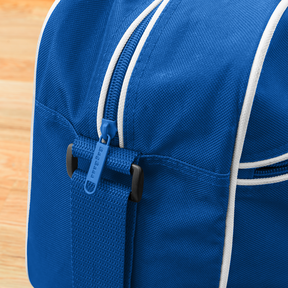 03.11.23 - Taijn Torijn "Diver´s Ok - Bora Bora" - Retro Tasche - Blau/Weiß