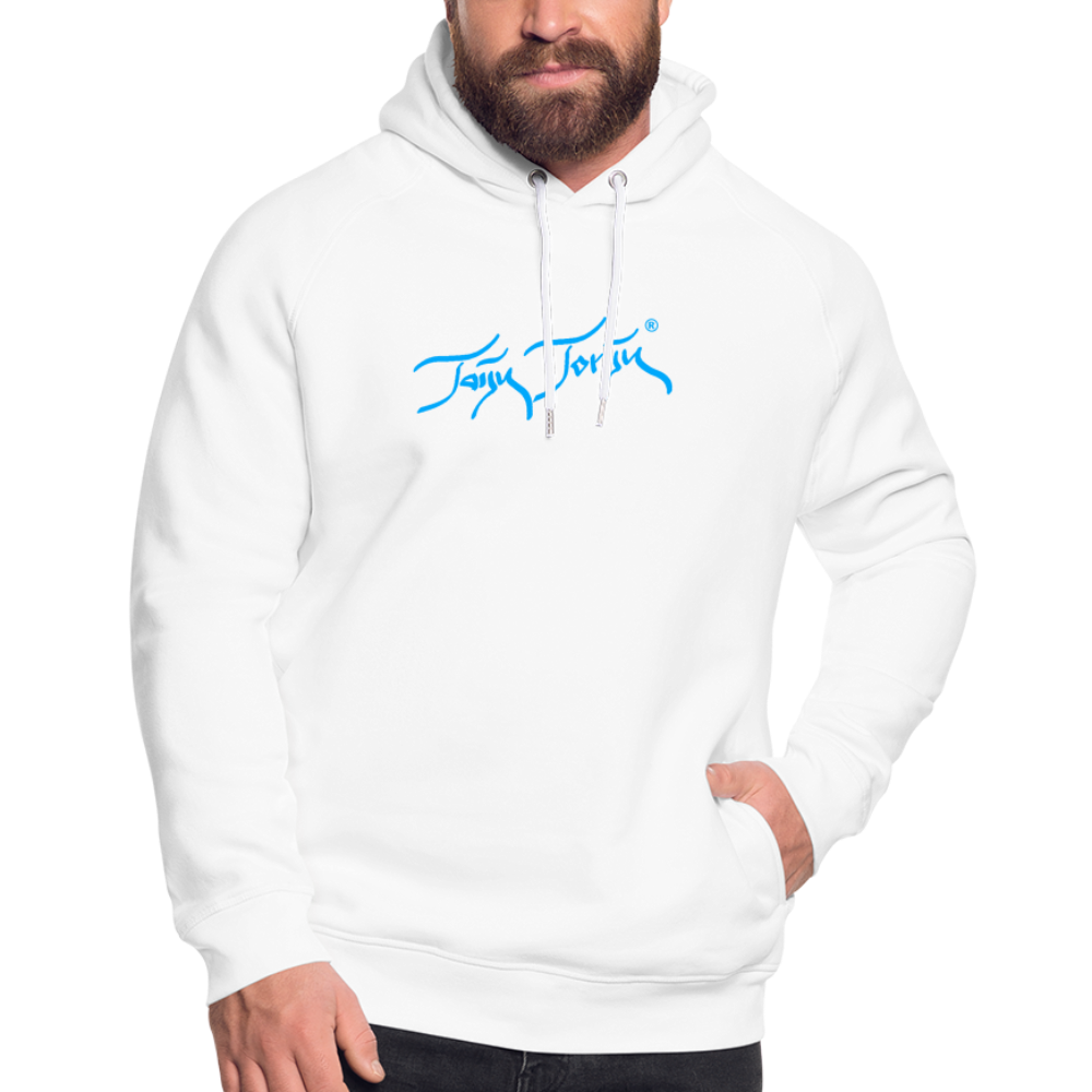 11.05.24 Taijn Toriijn ""Diver´s Ok - Bora Bora" - UNISEX Hoodie White & Black V2 - Weiß