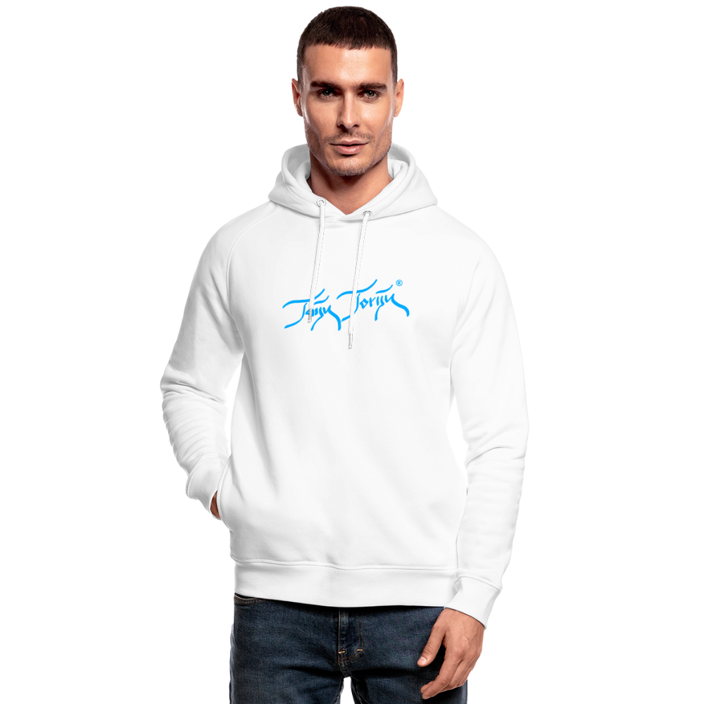 11.05.24 Taijn Toriijn ""Diver´s Ok - Bora Bora" - UNISEX Hoodie White & Black V2 - Weiß
