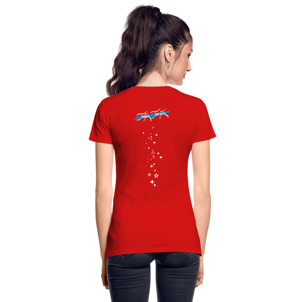 Taijn Torijn - "Diver´s Ok - Everything´s gonna be fine" - Frauen BIO T-Shirt - Rot - Rot