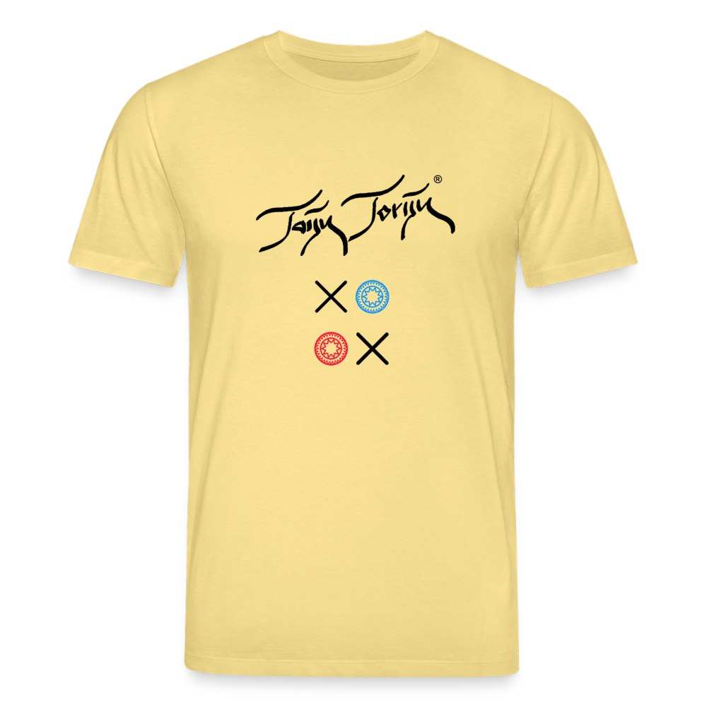20.03.26 Taijn Torijn "Kisses & Hugs" - Stanley/Stella Unisex Bio-T-Shirt - Helle Farben - Gelb Viva 