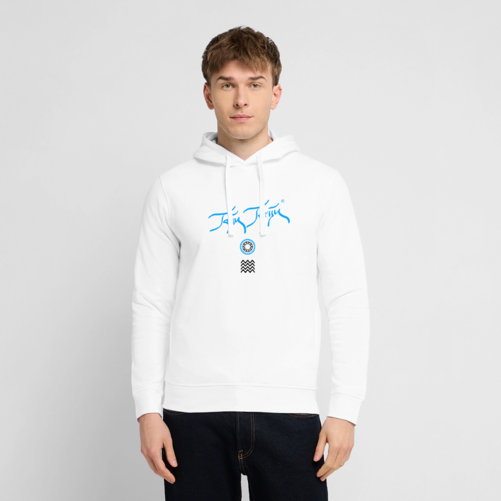 04.03.26 Taijn Toriijn "Surfing North Shore" - StanleyStella-Unisex Bio-Hoodie - Weiß - Weiß