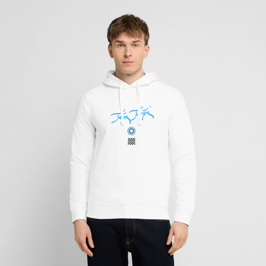 04.03.26 Taijn Toriijn "Surfing North Shore" - StanleyStella-Unisex Bio-Hoodie - Weiß - Weiß