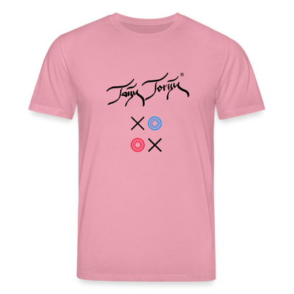 20.03.26 Taijn Torijn "Kisses & Hugs" - Stanley/Stella Unisex Bio-T-Shirt - Helle Farben - Lila Traum