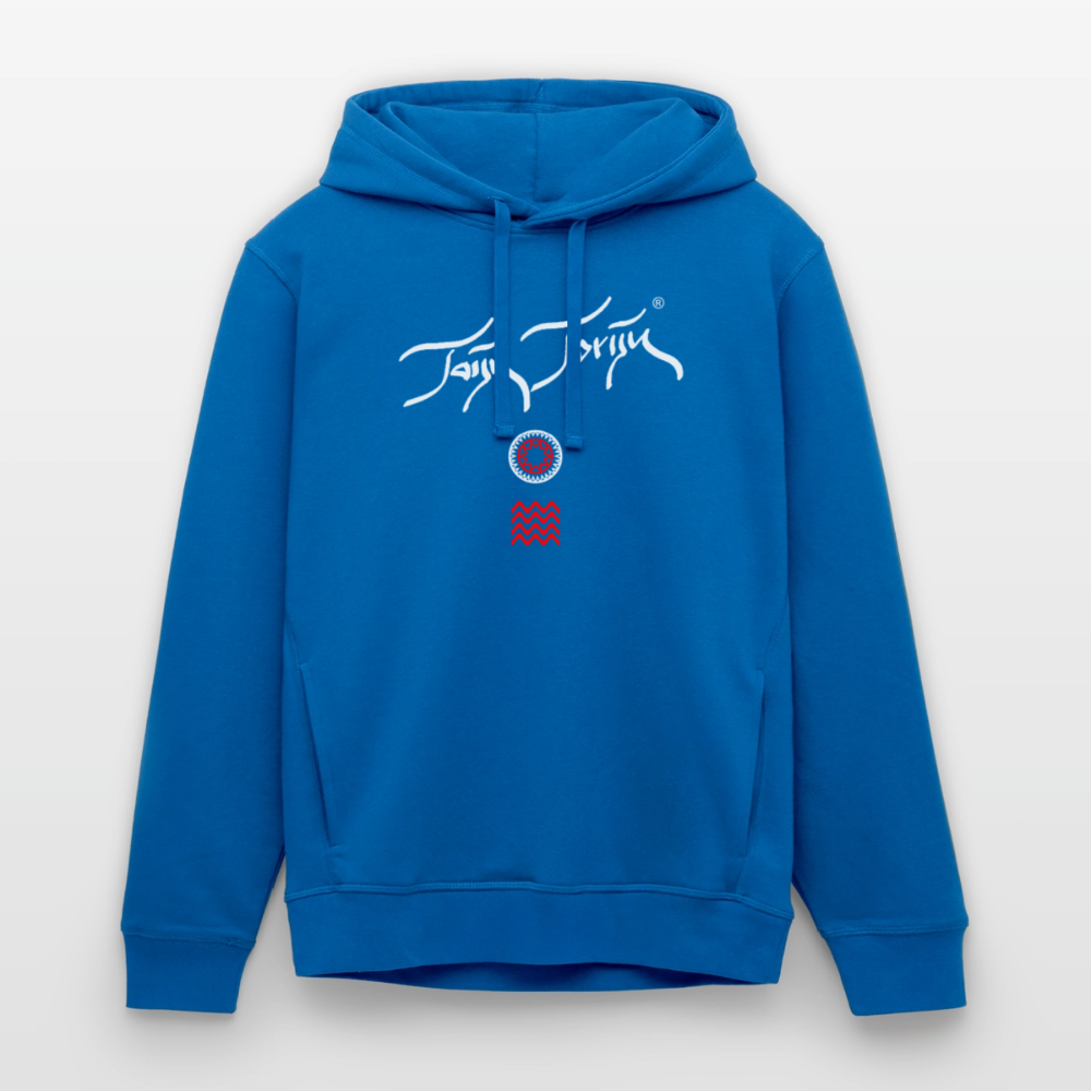 18.03.26 Taijn Toriijn "Surfing North Shore" - StanleyStella-Unisex Bio-Hoodie - Blau - Königsblau