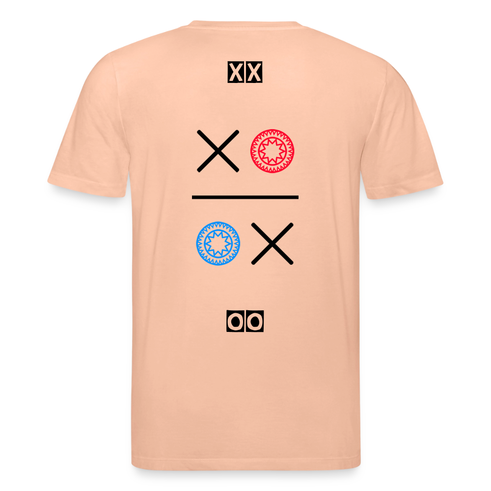 20.03.26 Taijn Torijn "Kisses & Hugs" - Stanley/Stella Unisex Bio-T-Shirt - Helle Farben - Pfirsich
