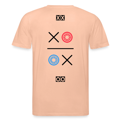 20.03.26 Taijn Torijn "Kisses & Hugs" - Stanley/Stella Unisex Bio-T-Shirt - Helle Farben - Pfirsich