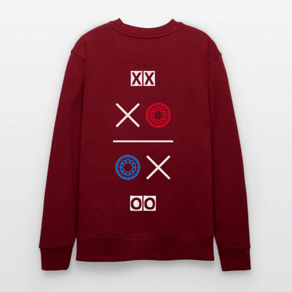 18.03.26 Stanley/Stella Unisex Bio-Sweatshirt CHANGER - dunkle Farben - Burgunderrot