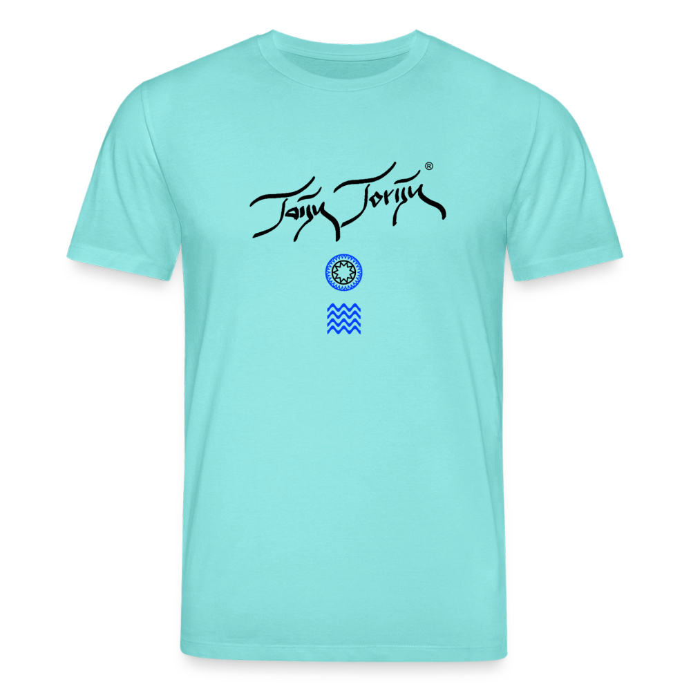 20.03.26 Taijn Toriijn "Surfing North Shore" - StanleyStella-Unisex Bio-T-Shirt - Helle Farben - Poolblau