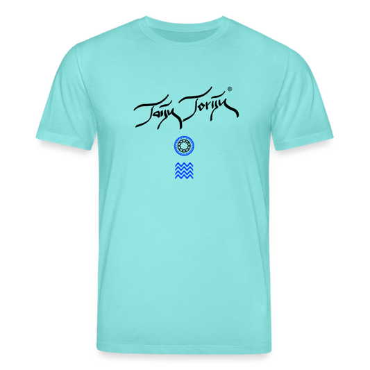 20.03.26 Taijn Toriijn "Surfing North Shore" - StanleyStella-Unisex Bio-T-Shirt - Helle Farben - Poolblau