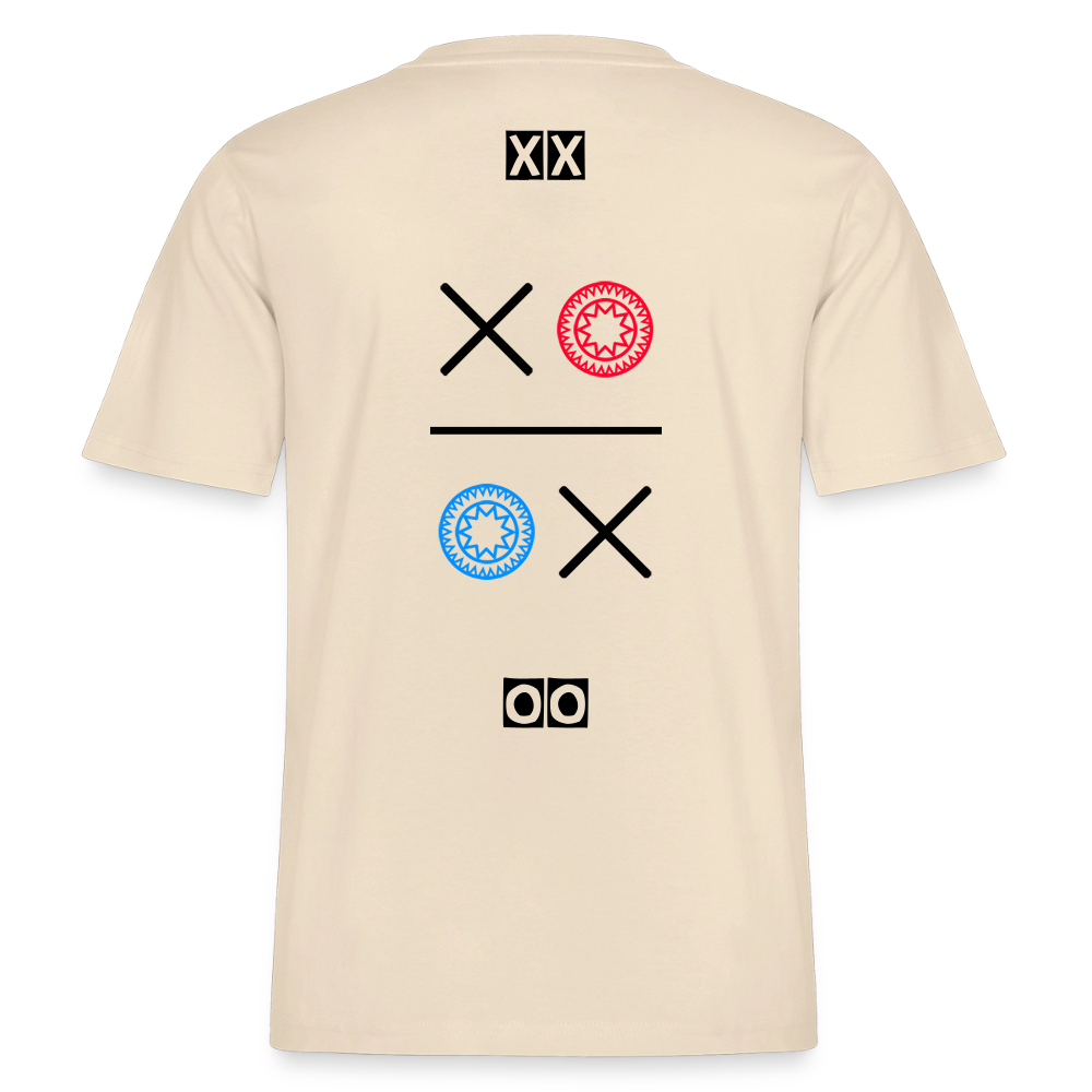 20.03.26 Taijn Torijn "Kisses & Hugs" - Stanley/Stella RELAXED FIT Unisex Bio Rundhals-T-Shirt - Helle Farben - Natur