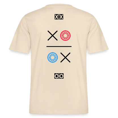 20.03.26 Taijn Torijn "Kisses & Hugs" - Stanley/Stella RELAXED FIT Unisex Bio Rundhals-T-Shirt - Helle Farben - Natur