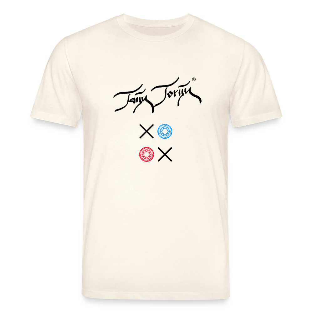 20.03.26 Taijn Torijn "Kisses & Hugs" - Stanley/Stella Unisex Bio-T-Shirt - Helle Farben - Naturweiß 