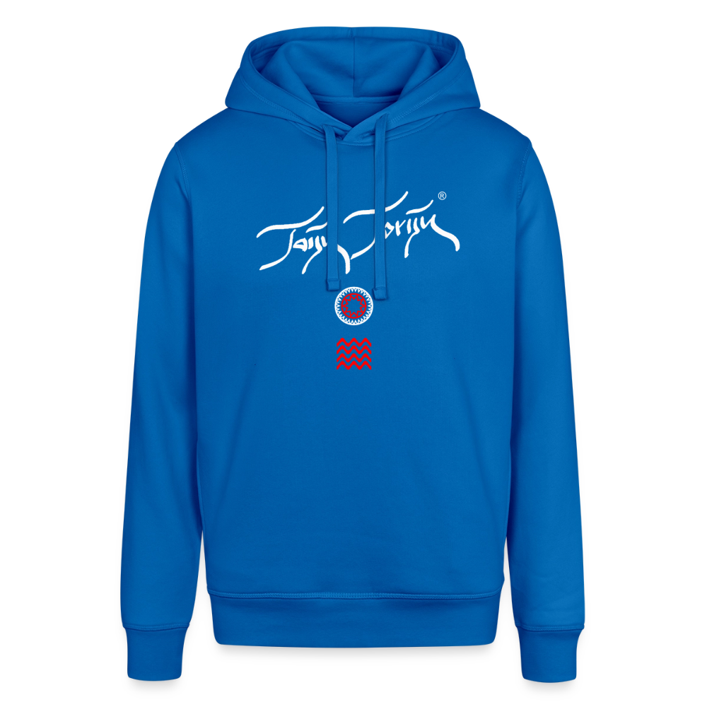 18.03.26 Taijn Toriijn "Surfing North Shore" - StanleyStella-Unisex Bio-Hoodie - Blau - Königsblau