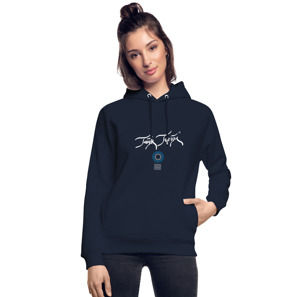 NEUNEU 24.09.24 Taijn Toriijn "Surfing O´ahu" - Unisex Bio-Hoodie - Dunkle Farben - Navy