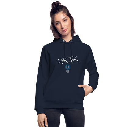 NEUNEU 24.09.24 Taijn Toriijn "Surfing O´ahu" - Unisex Bio-Hoodie - Dunkle Farben - Navy