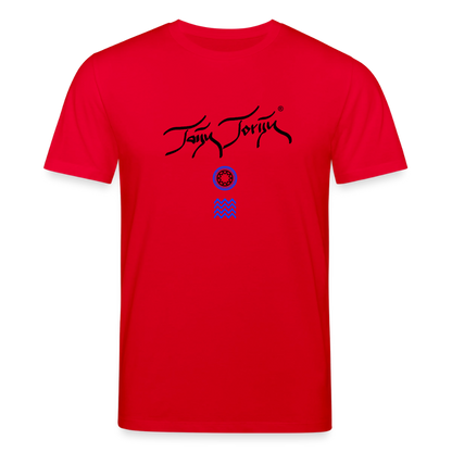 20.03.26 Taijn Toriijn "Surfing North Shore" - StanleyStella-Unisex Bio-T-Shirt - Helle Farben - Rot
