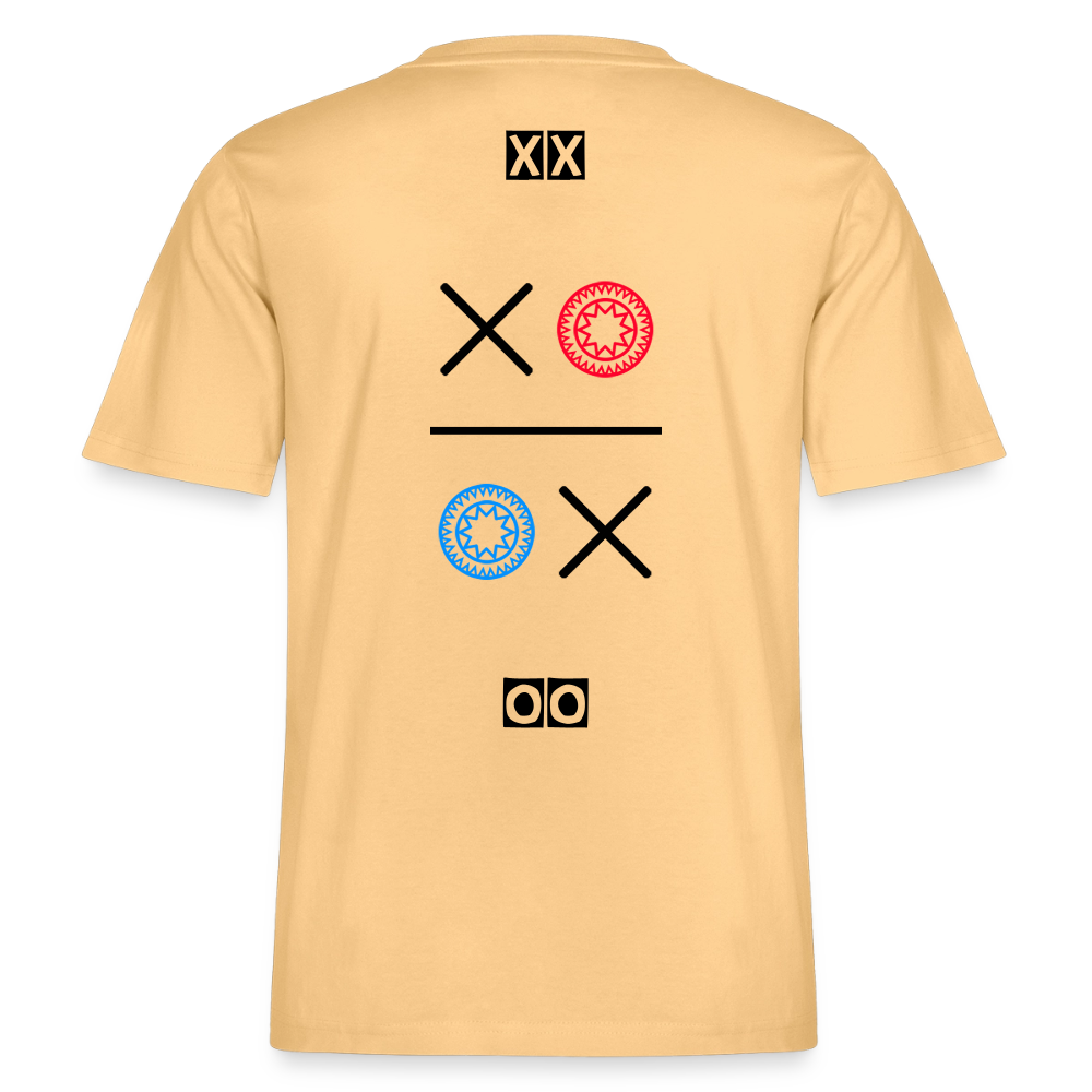 20.03.26 Taijn Torijn "Kisses & Hugs" - Stanley/Stella RELAXED FIT Unisex Bio Rundhals-T-Shirt - Helle Farben - Hellgelb