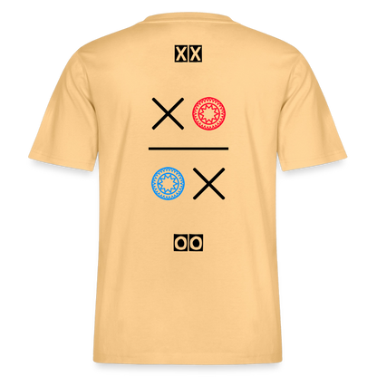 20.03.26 Taijn Torijn "Kisses & Hugs" - Stanley/Stella RELAXED FIT Unisex Bio Rundhals-T-Shirt - Helle Farben - Hellgelb
