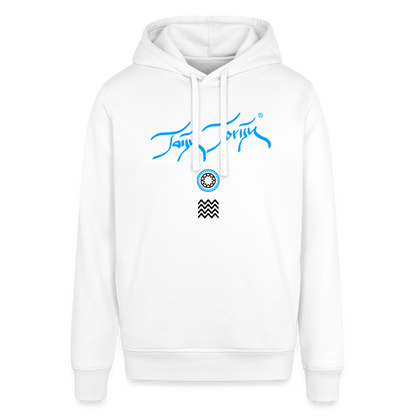 04.03.26 Taijn Toriijn "Surfing North Shore" - StanleyStella-Unisex Bio-Hoodie - Weiß - Weiß