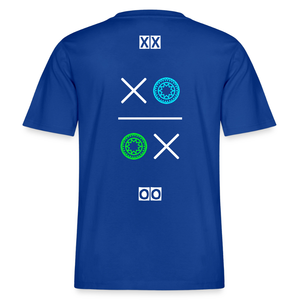 20.03.26 Taijn Torijn "Kisses & Hugs" - Stanley/Stella RELAXED FIT Unisex Bio Rundhals-T-Shirt - Dunkle Farben - Dunkelblau
