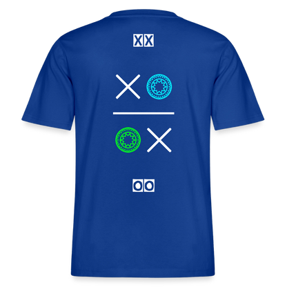 20.03.26 Taijn Torijn "Kisses & Hugs" - Stanley/Stella RELAXED FIT Unisex Bio Rundhals-T-Shirt - Dunkle Farben - Dunkelblau