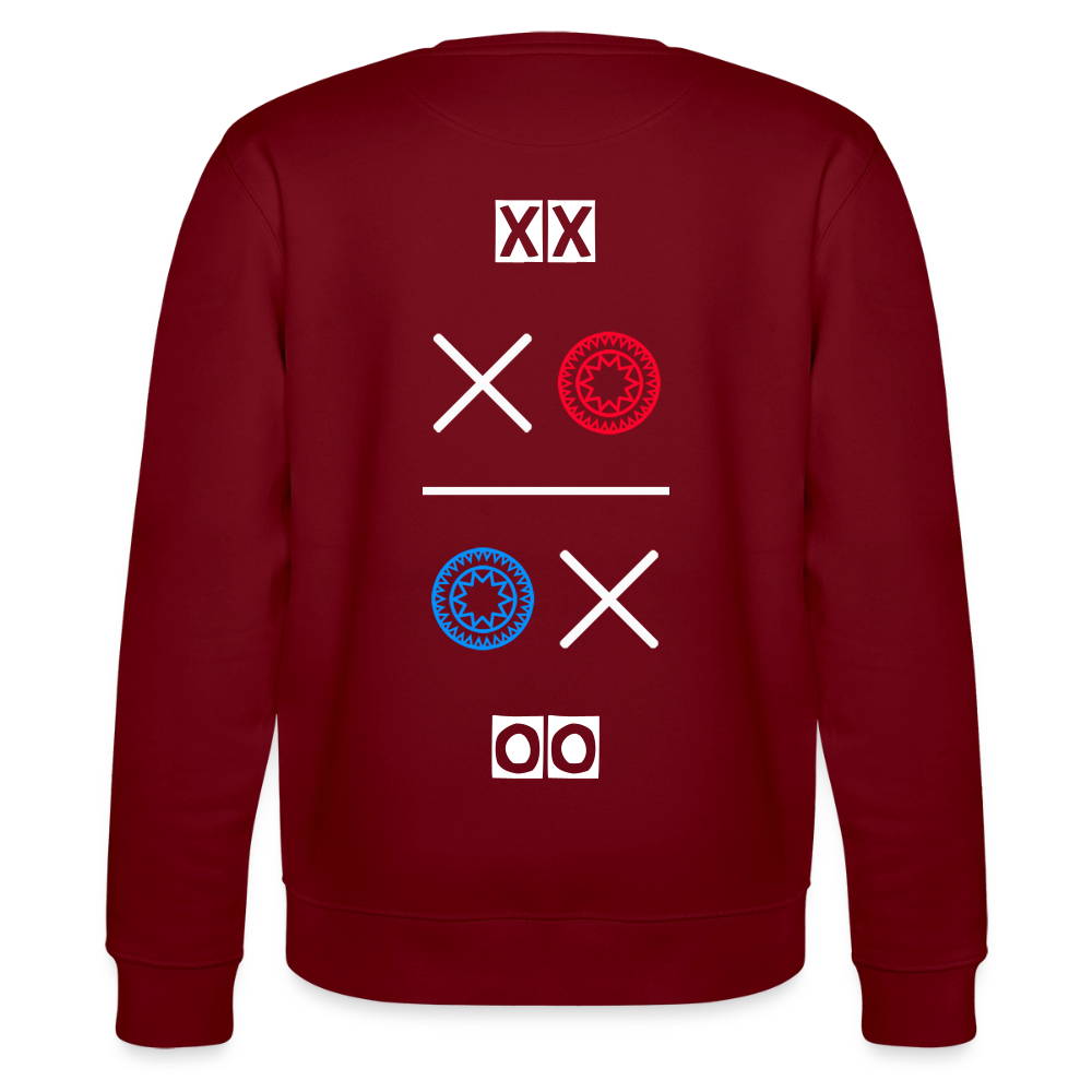 18.03.26 Stanley/Stella Unisex Bio-Sweatshirt CHANGER - dunkle Farben - Burgunderrot