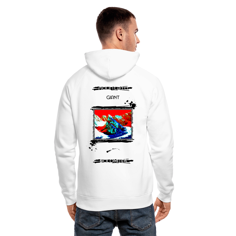 11.09.24 Taijn Toriijn "Mountain Giant Dolomites" - Bio-Hoodie - Weiß - Weiß