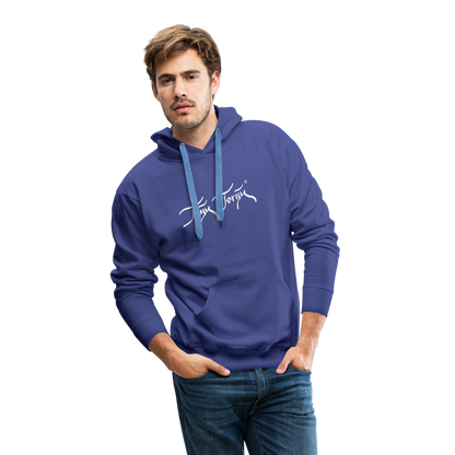 11.09.24 Taijn Torijn "Blacktip Reef Sharks - Bora Bora" - Männer Premium Hoodie - Dunkle Farben - Königsblau