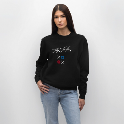 18.03.26 Stanley/Stella Unisex Bio-Sweatshirt CHANGER - dunkle Farben - Schwarz