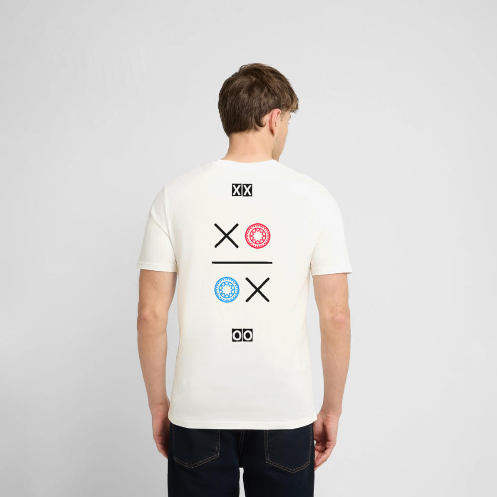 20.03.26 Taijn Torijn "Kisses & Hugs" - Stanley/Stella Unisex Bio-T-Shirt - Helle Farben - Naturweiß 