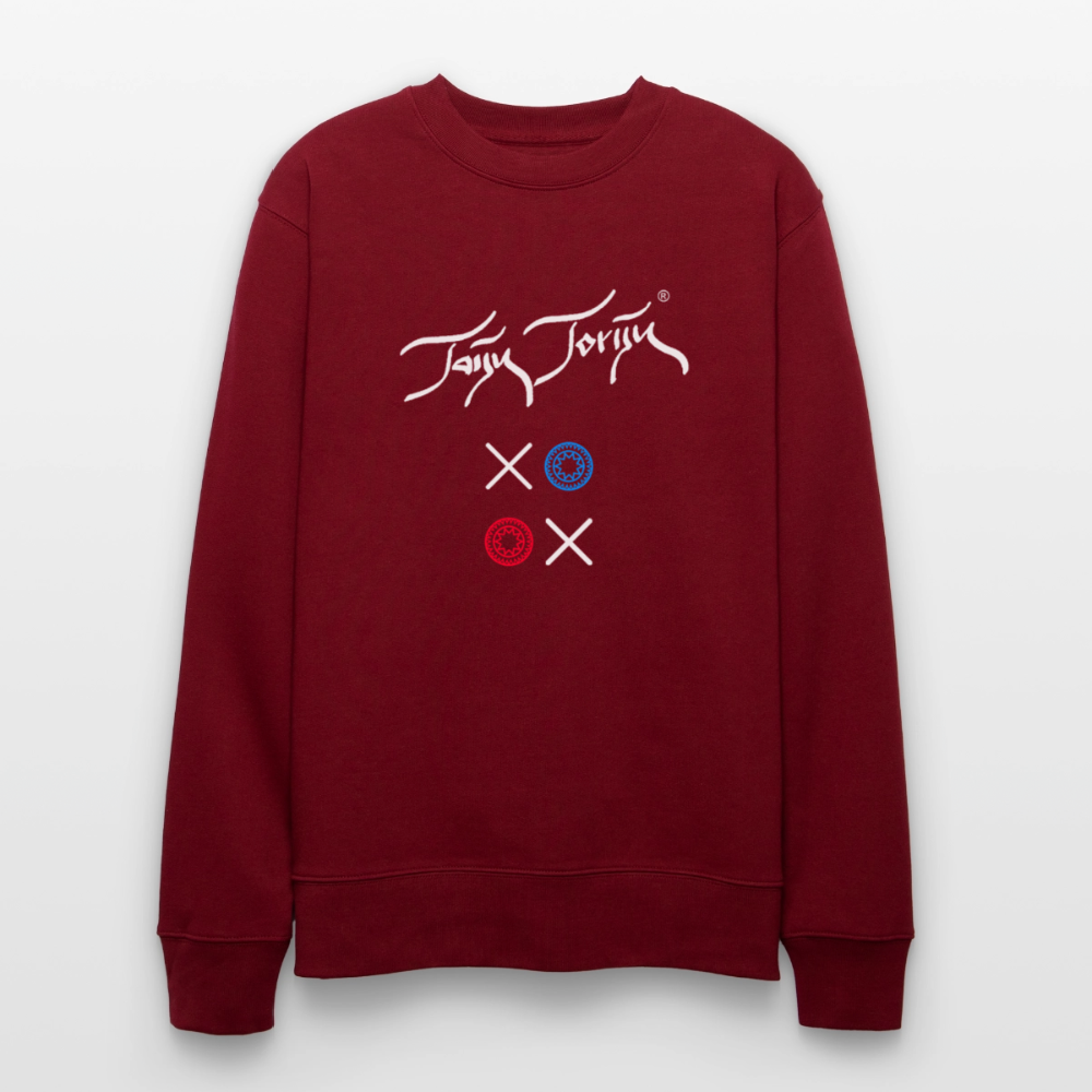18.03.26 Stanley/Stella Unisex Bio-Sweatshirt CHANGER - dunkle Farben - Burgunderrot