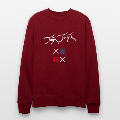 18.03.26 Stanley/Stella Unisex Bio-Sweatshirt CHANGER - dunkle Farben - Burgunderrot