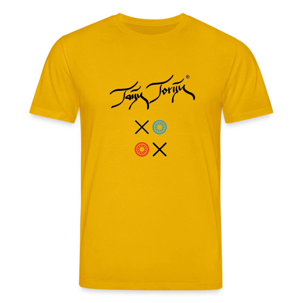 20.03.26 Taijn Torijn "Kisses & Hugs" - Stanley/Stella Unisex Bio-T-Shirt - Helle Farben - Spektralgelb