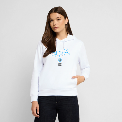 04.03.26 Taijn Toriijn "Surfing North Shore" - StanleyStella-Unisex Bio-Hoodie - Weiß - Weiß