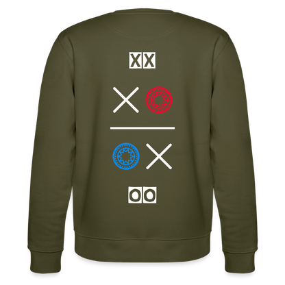 18.03.26 Stanley/Stella Unisex Bio-Sweatshirt CHANGER - dunkle Farben - Khaki