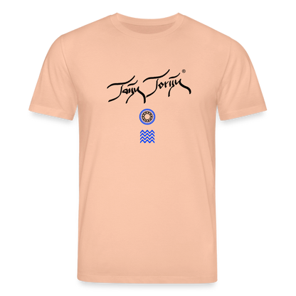 20.03.26 Taijn Toriijn "Surfing North Shore" - StanleyStella-Unisex Bio-T-Shirt - Helle Farben - Pfirsich