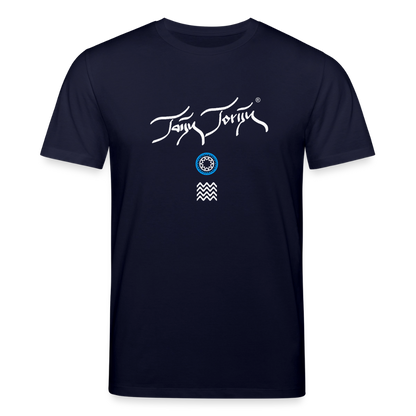 20.03.26 Taijn Toriijn "Surfing North Shore" - StanleyStella-Unisex Bio-T-Shirt - Dunkle Farben - Navy