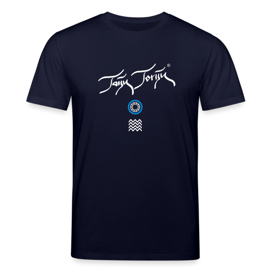 20.03.26 Taijn Toriijn "Surfing North Shore" - StanleyStella-Unisex Bio-T-Shirt - Dunkle Farben - Navy