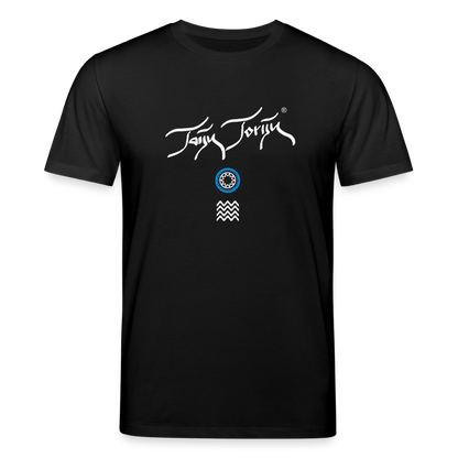 20.03.26 Taijn Toriijn "Surfing North Shore" - StanleyStella-Unisex Bio-T-Shirt - Dunkle Farben - Schwarz