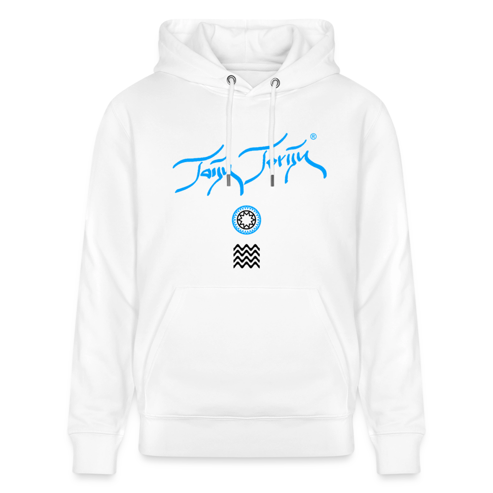 20.03.26 Taijn Toriijn "Surfing North Shore" - StanleyStella-Unisex Bio-Hoodie 2 - Weiß - Weiß