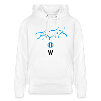 20.03.26 Taijn Toriijn "Surfing North Shore" - StanleyStella-Unisex Bio-Hoodie 2 - Weiß - Weiß