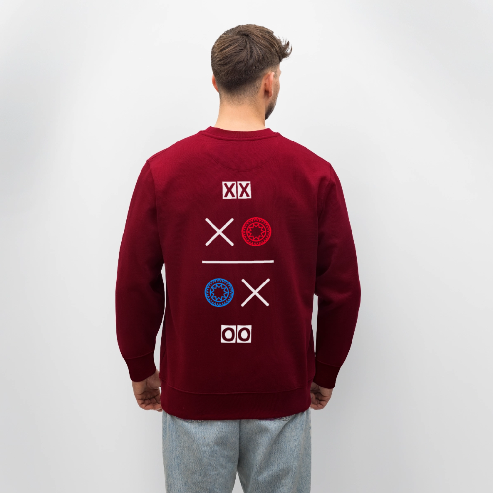 18.03.26 Stanley/Stella Unisex Bio-Sweatshirt CHANGER - dunkle Farben - Burgunderrot
