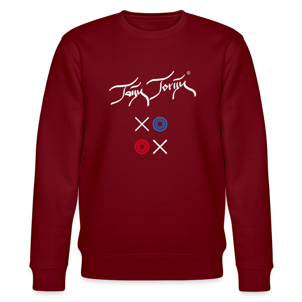 18.03.26 Stanley/Stella Unisex Bio-Sweatshirt CHANGER - dunkle Farben - Burgunderrot